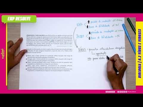 Thumbnail da aula: ENTRE 2014 E 2016, AS REGIÕES CENTRAL E OESTE DA ÁFRICA SOFRERAM UMA(...) | VÍRUS E VIROSES