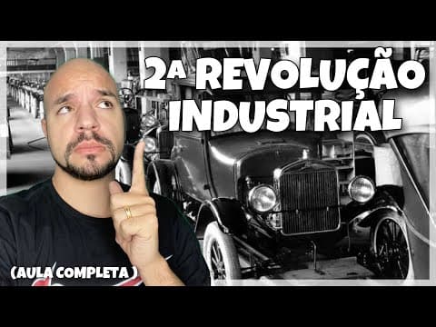 Thumbnail da aula: Segunda revolução industrial (aula completa) | Ricardo Marcílio