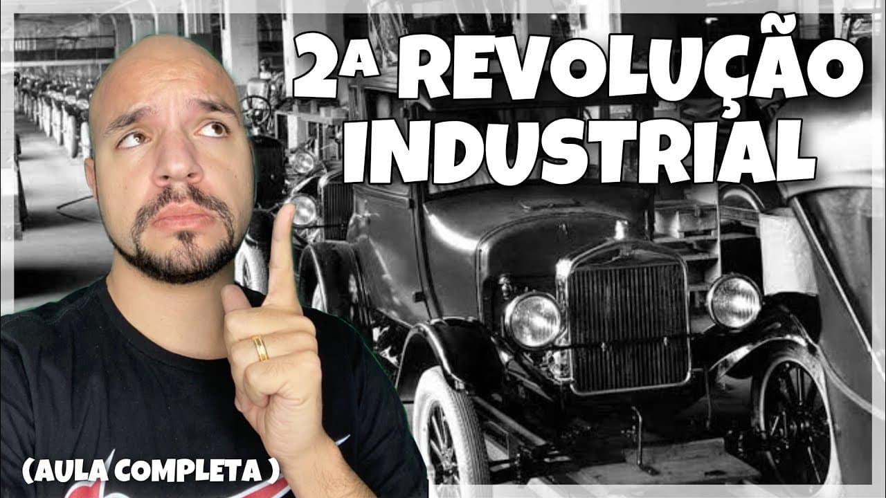 Thumbnail: Segunda revolução industrial (aula completa) | Ricardo Marcílio