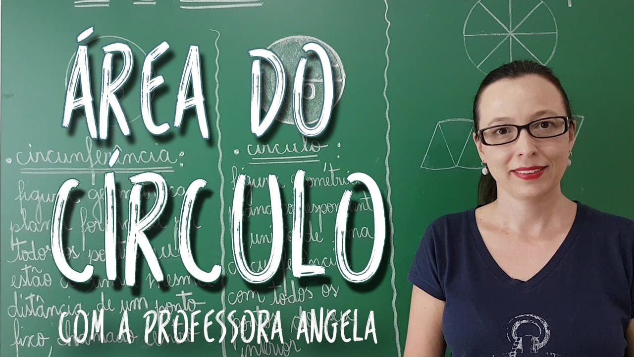 Thumbnail: Área do Círculo - Professora Angela