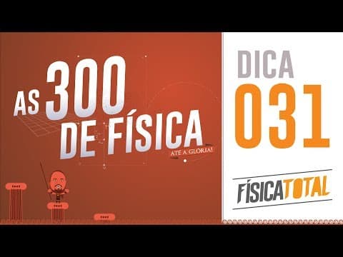 Thumbnail da aula: 031 - Lançamento Vertical no Vacuo