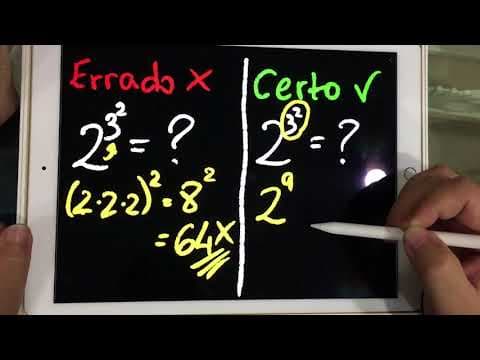Thumbnail da aula: ⏱ POTÊNCIA ELEVADA A UMA OUTRA POTÊNCIA 👉 Matemática Rio