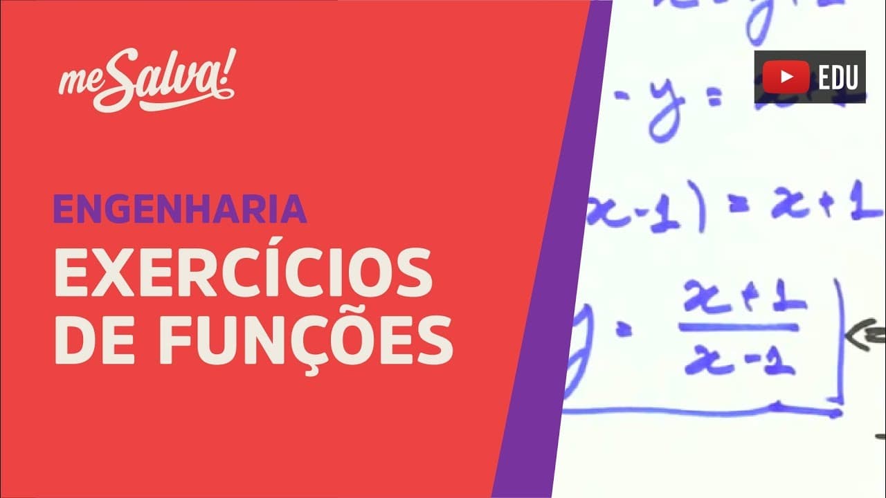 Thumbnail: Me Salva! PRC06 - Exercícios: Classificação de funções