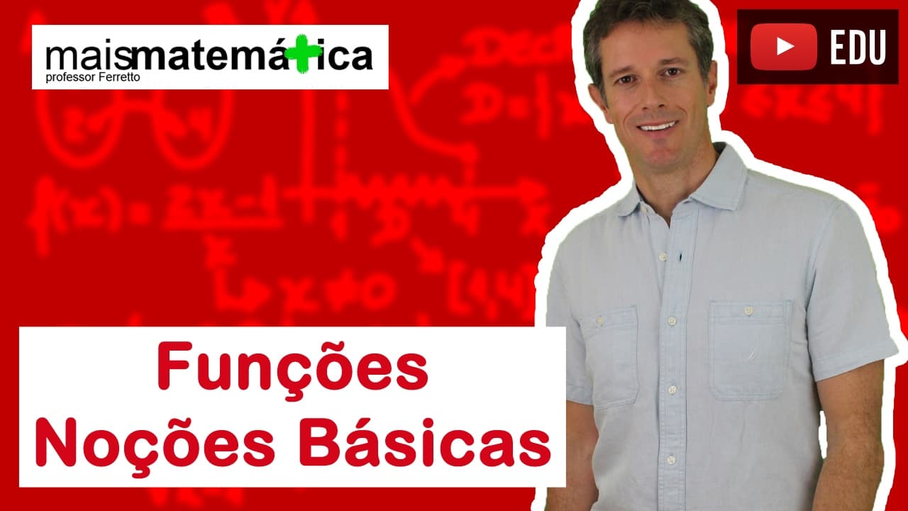 Thumbnail: Funções: Noções Básicas (Aula 1 de 15)