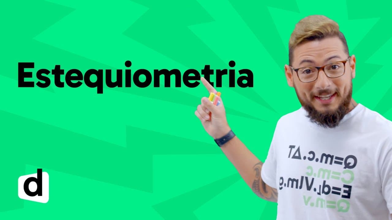 Thumbnail: REVISÃO ENEM | QUÍMICA: ESTEQUIOMETRIA | ESQUENTA ENEM | DESCOMPLICA