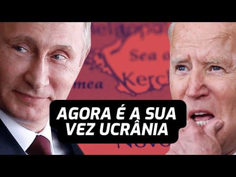 Thumbnail da aula: Tudo começou com a CRIMÉIA | Rússia e Ucrânia |