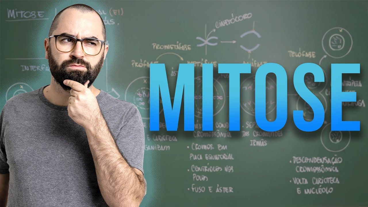 Thumbnail: Mitose - Aula 32 - Módulo I: Biologia Celular | Prof. Gui