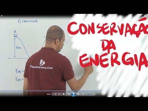 Thumbnail da aula: Conservação da energia mecânica - OBFEP 2013 8/20
