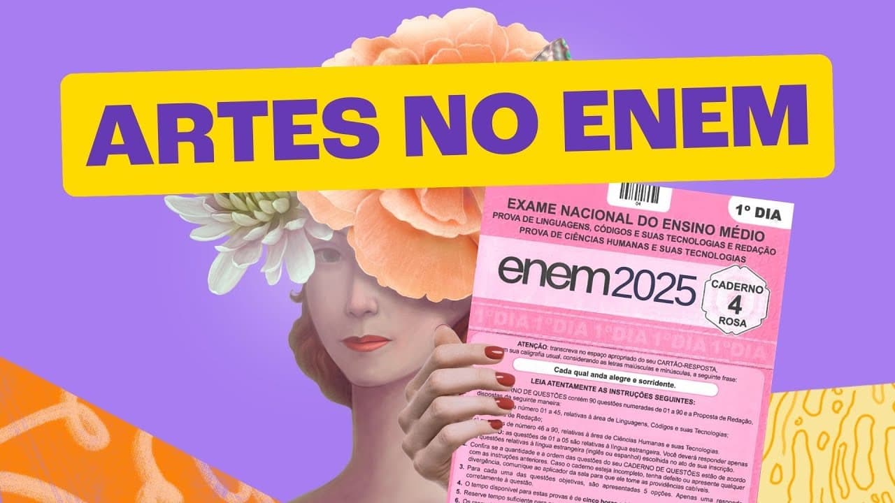Thumbnail: Artes no Enem: O Que Estudar?