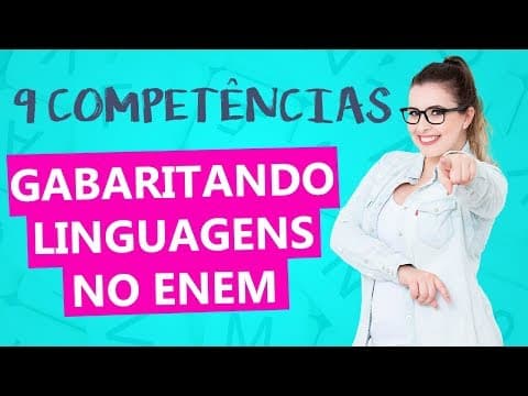 Thumbnail da aula: (RESUMO) COMPETÊNCIAS DO ENEM - Profa. Pamba