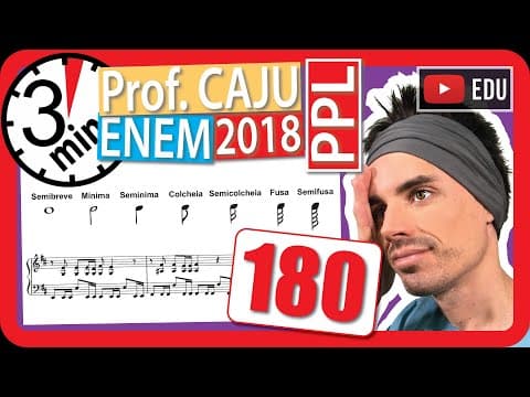 Thumbnail da aula: 🏃ENEM 2018 PPL 👉 RAPIDINHA Questão 180 - Razão e Proporção