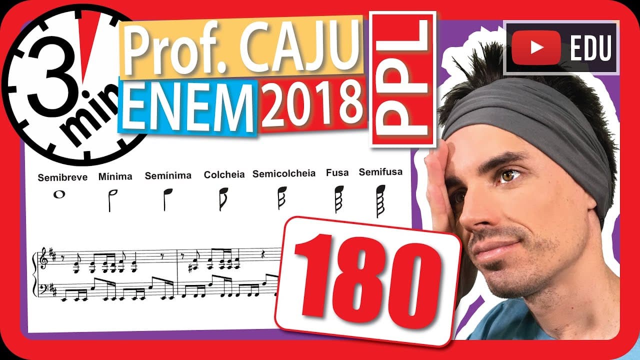 Thumbnail: 🏃ENEM 2018 PPL 👉 RAPIDINHA Questão 180 - Razão e Proporção
