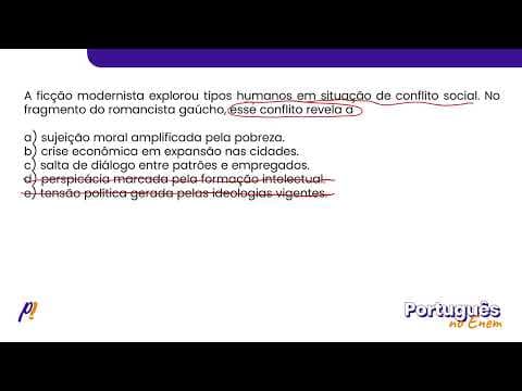 Thumbnail da aula: ENEM 2020 -  INTERPRETAÇÃO E INFERÊNCIA DE TEXTOS | O senhor pensa que eu tenho alguma fábrica de...