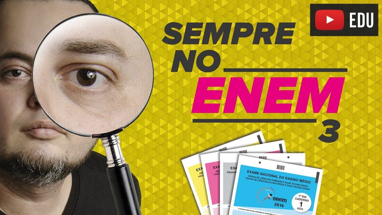 Thumbnail: Mecânica (cinemática | dinâmica) | SEMPRE CAI NO ENEM 3