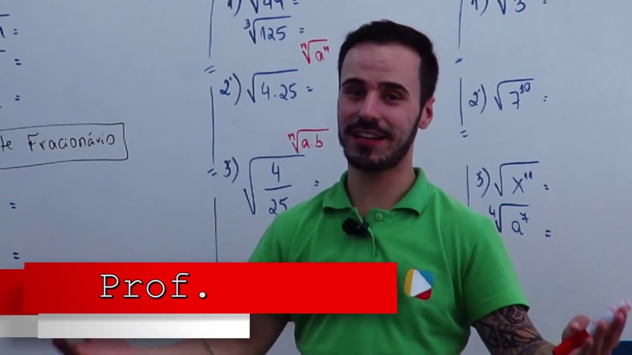 Thumbnail: Matemática - Radicais