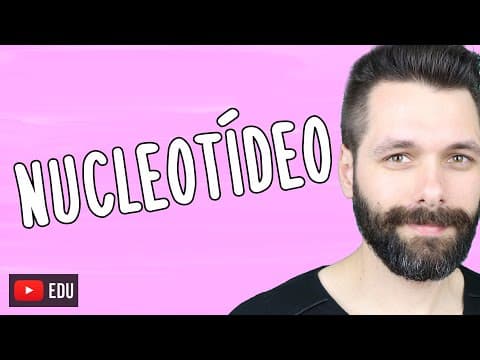 Thumbnail da aula: NUCLEOTÍDEOS e NUCLEOSÍDEOS - Estrutura e Função | Biologia com Samuel Cunha