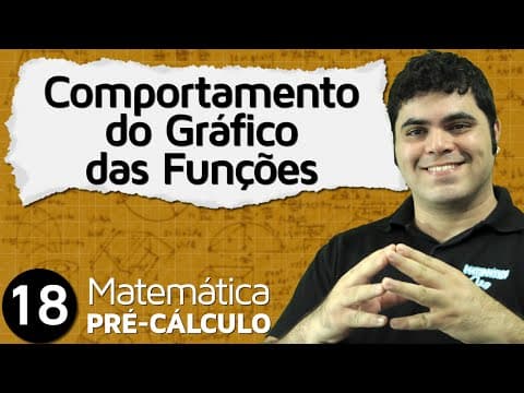 Thumbnail da aula: Pré-Cálculo 18 - FUNÇÕES: COMPORTAMENTO DO GRÁFICO DE FUNÇÕES OBTIDAS DE OUTRAS