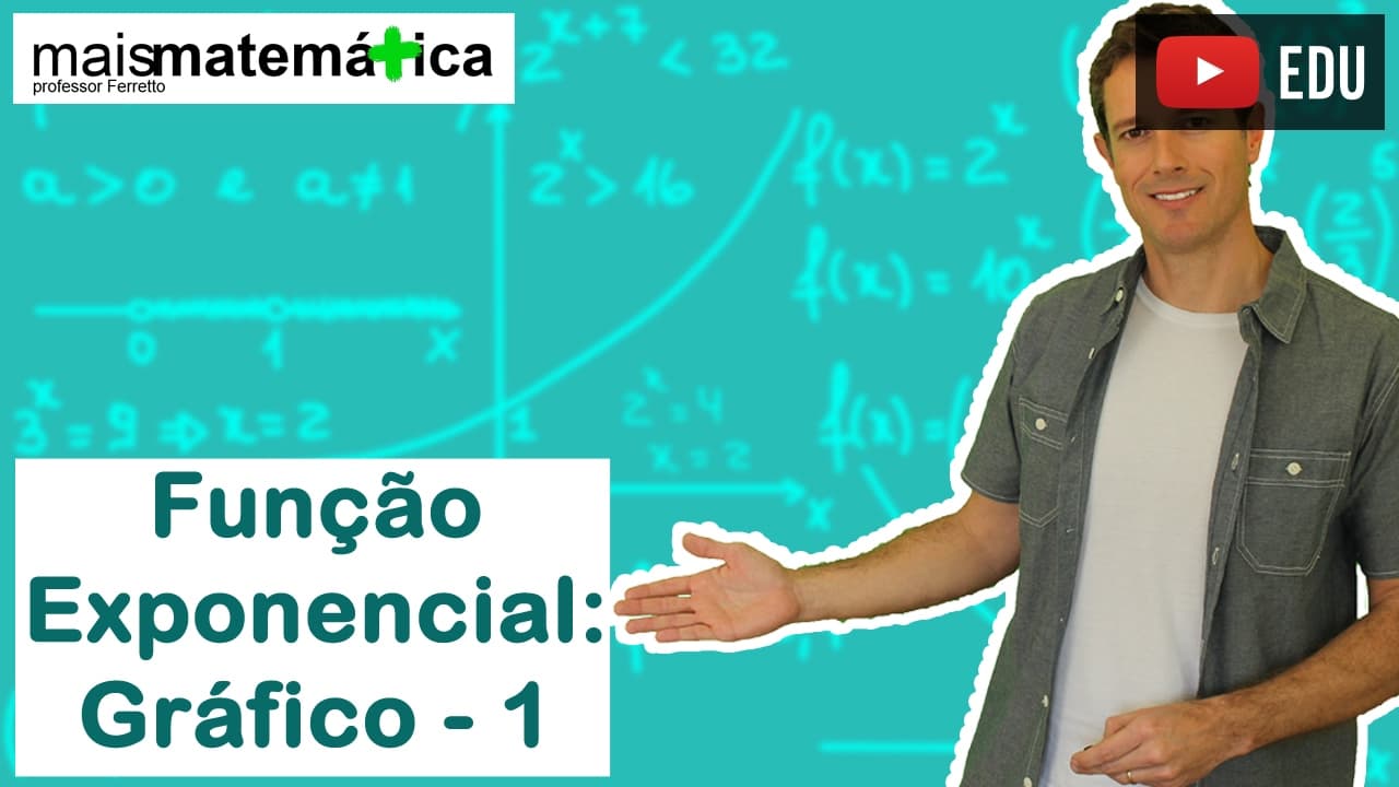 Thumbnail: Função Exponencial: Gráfico - Parte 1  (Aula 3 de 7)