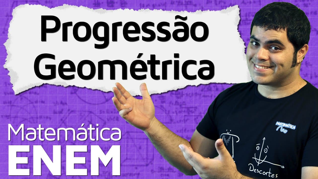 Thumbnail: Progressão Geométrica PG | Matemática do ENEM