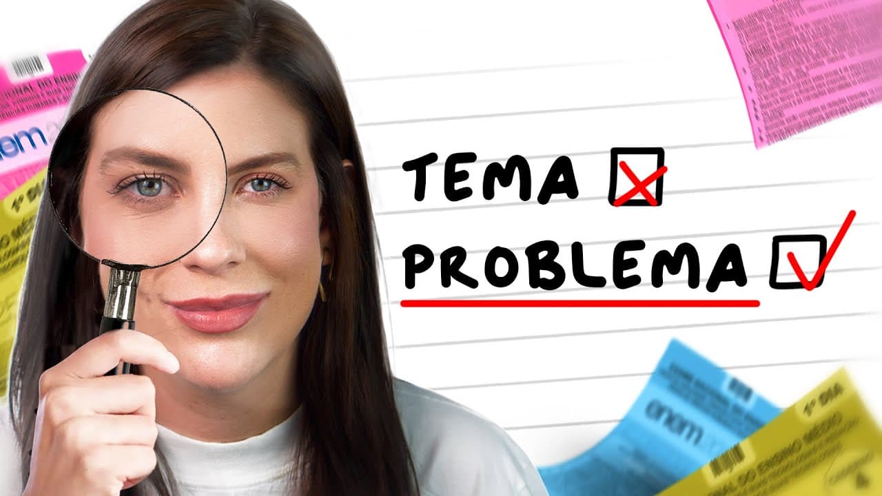 Thumbnail: Como entender qualquer tema do Enem (mesmo que você nunca tenha estudado antes)