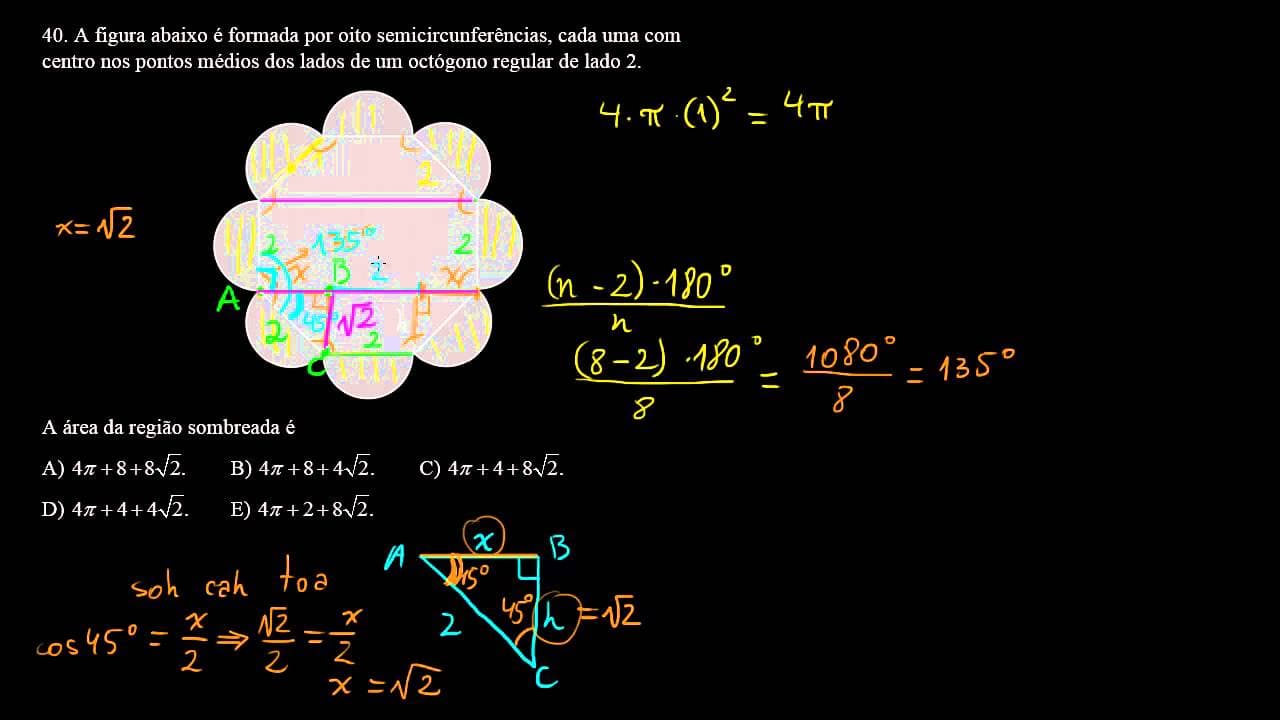Thumbnail: Correção UFRGS 2014 Matemática questão 40