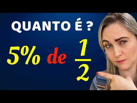 Thumbnail da aula: 🤯😱 CONSEGUE RESOLVER ESSA PORCENTAGEM ??? Matemática básica todo dia.📚🚀
