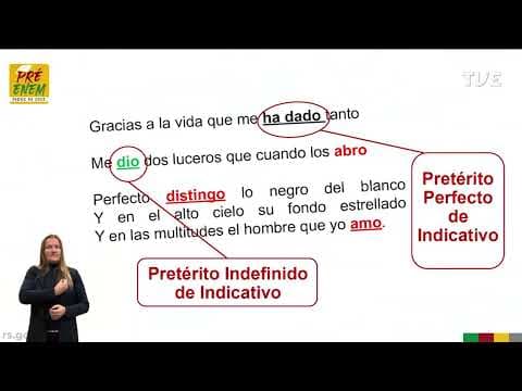Thumbnail da aula: Pré-Enem 2022 - Espanhol - Aula 08 - Estudio del verbo con canciones - 05/07/2022