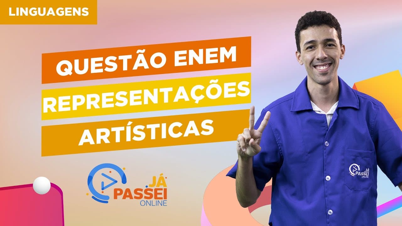 Thumbnail: Questão ENEM: Representações artísticas | Linguagens