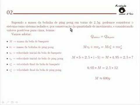 Thumbnail da aula: FIS 01, 02 e 03 Resolução UNICAMP 2ª Fase