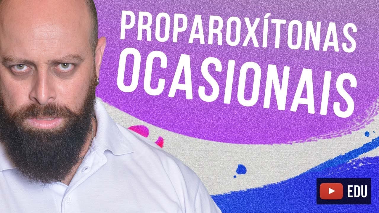Thumbnail: Proparoxítonas ocasionais - Com Professor Noslen