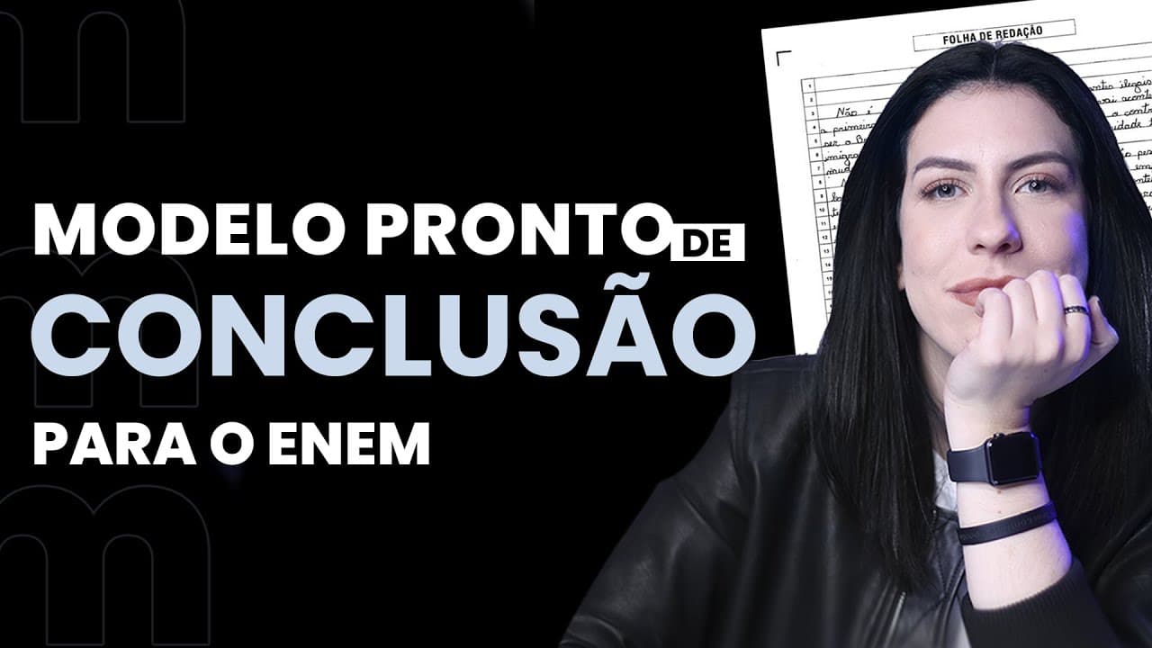 Thumbnail: Modelo pronto de conclusão | Modelo, modelo meu