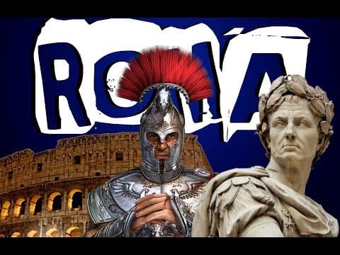 Thumbnail da aula: HISTÓRIA GERAL #7 ROMA ANTIGA (MONARQUIA, REPÚBLICA E IMPÉRIO).