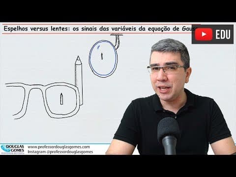 Thumbnail da aula: Lentes versus espelhos esféricos | Física todo dia