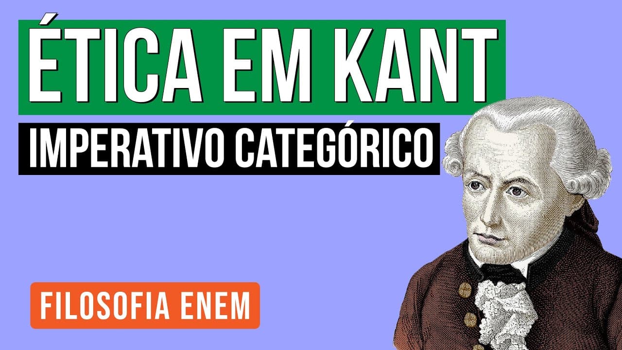 Thumbnail: ÉTICA EM KANT: imperativo categórico | Filosofia para o Enem | Ernani Júnior da Silva