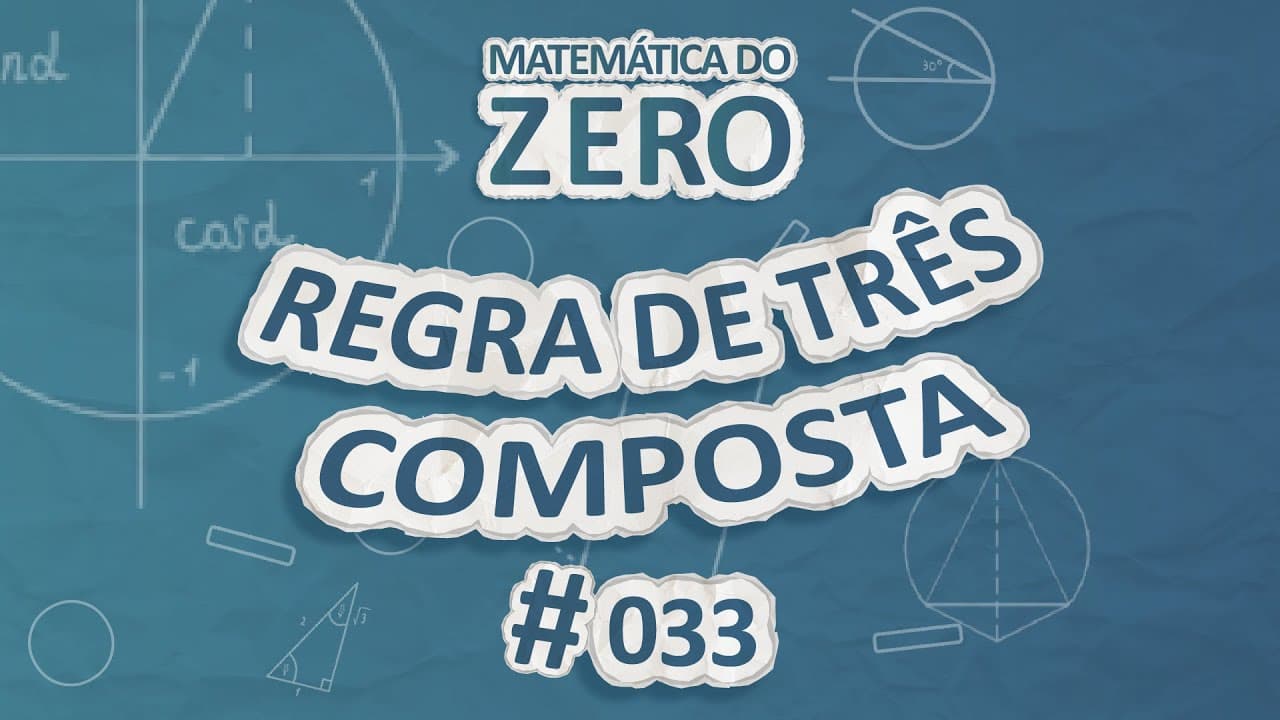 Thumbnail: Matemática do Zero | Regra de três composta - Brasil Escola
