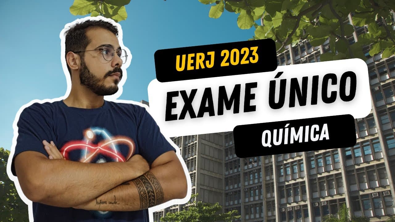 Thumbnail: UERJ 2023 - EXAME ÚNICO