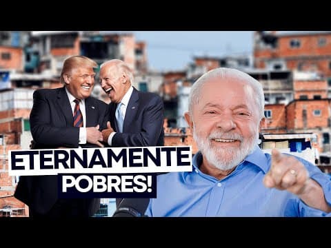 Thumbnail da aula: Porque o BRASIL nasceu para ser POBRE | Geopolítica Econômica |