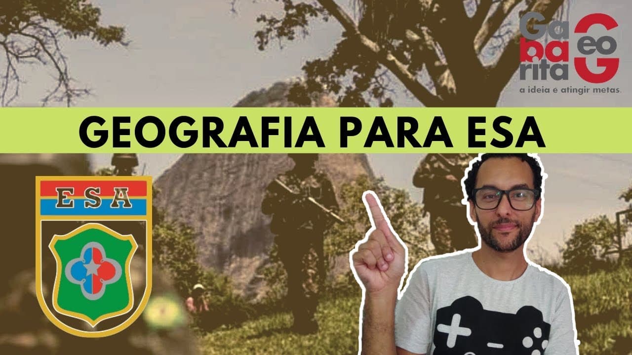 Thumbnail: Revisão de Geografia para Essa 2021