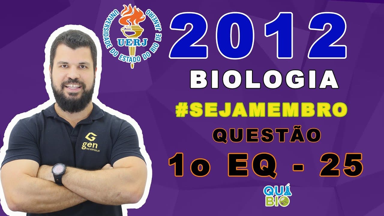 Thumbnail: UERJ 2012 - 1o EQ - Questão 25 - Durante o ciclo menstrual as concentrações sanguíneas de hormônios
