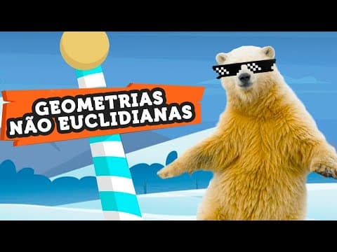 Thumbnail da aula: O problema do Urso: Geometrias Não Euclidianas #shorts
