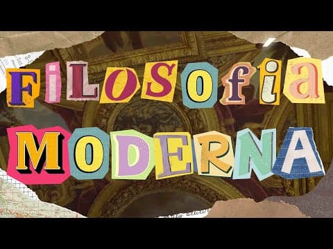 Thumbnail da aula: Filosofia Moderna: Alguns principais pensadores e suas contribuições para o pensamento ocidental