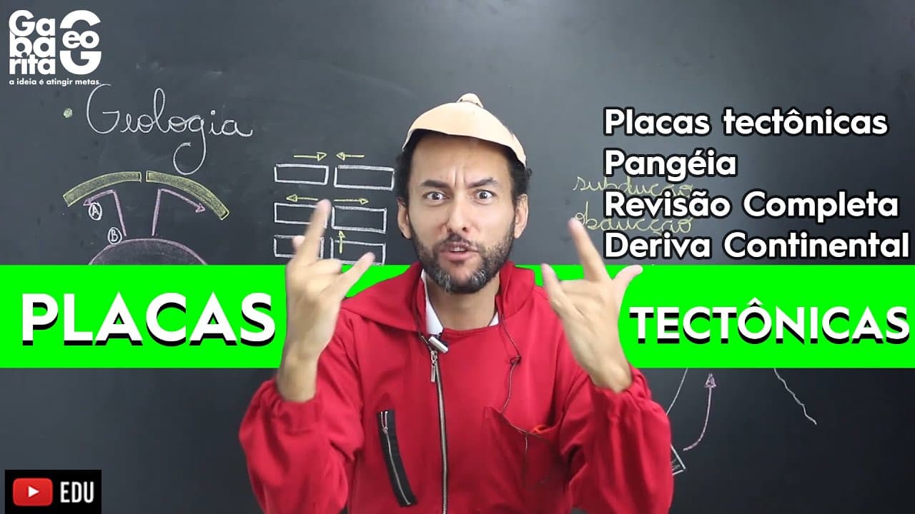 Thumbnail: RESUMÃO PLACAS TECTÔNICAS | GEOGRAFIA | NOTA 10 |