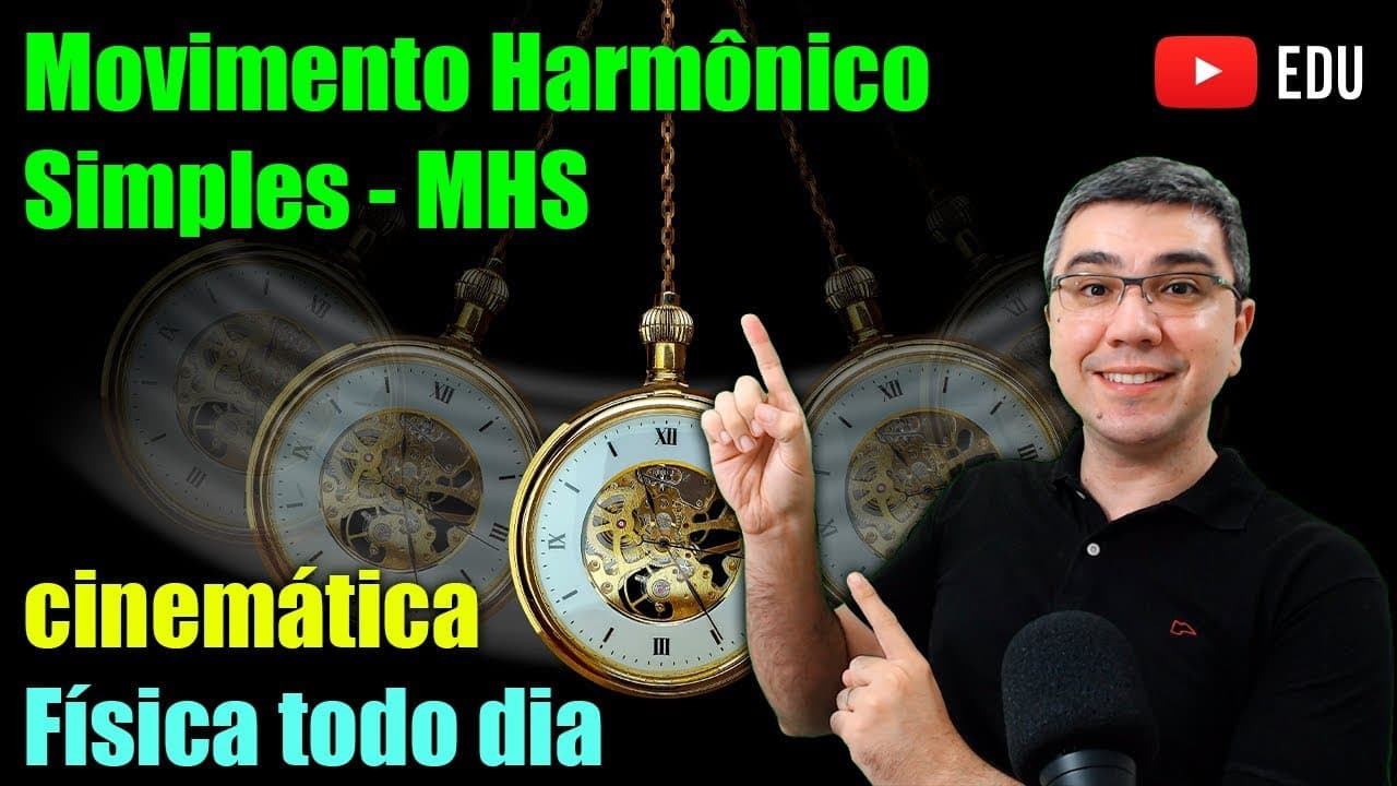 Thumbnail: Movimento Harmônico Simples: cinemática | Física todo dia | Aula completa