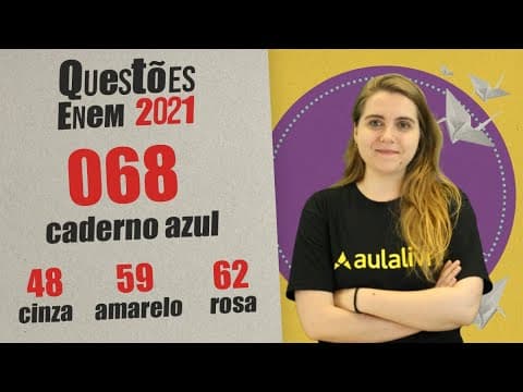Thumbnail da aula: ENEM 2021 | LUTA PELOS TERRITÓRIOS INDÍGENA | QUESTÃO 68