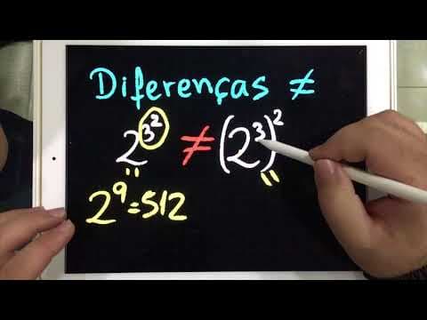 Thumbnail da aula: ⏱ DIFERENÇA ENTRE POTENCIAÇÃO BUGANTE 👉 Minuto Matemática