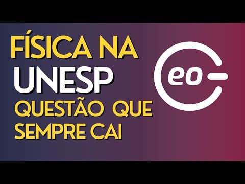 Thumbnail da aula: Física para UNESP 2024 | Resolução da prova de Física|