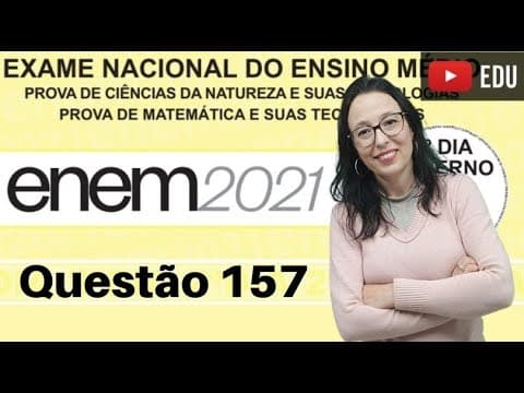 Thumbnail da aula: ENEM 2021 - Para realizar um voo entre duas cidades que distam ... Professora Angela Matemática