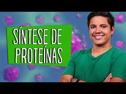 Thumbnail da aula: SÍNTESE DE PROTEÍNAS - TRADUÇÃO - Código Genético - Parte 01