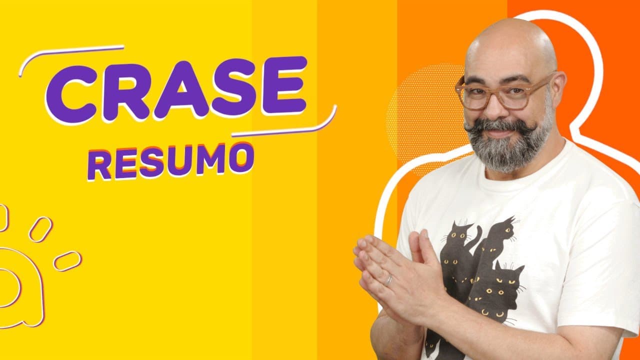 Thumbnail: Como usar a CRASE | Resumo de Gramática