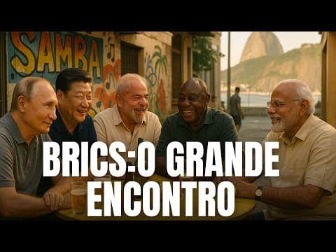 Thumbnail da aula: BRICS está DOMINANDO os ESTADOS UNIDOS